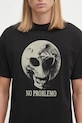 No Problemo t-shirt bawełniany Dead Planet czarny NP6001304