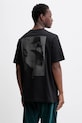 Ruházat adidas Originals pamut póló Face GFX JX7759 fekete
