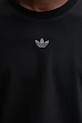 adidas Originals pamut póló Face GFX JX7759 fekete