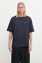 Одяг Бавовняна футболка Daily Paper Candle Label Boxy 2521053 темно-синій