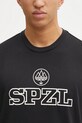adidas Originals t-shirt bawełniany Spzl Logo Tee czarny KA3902