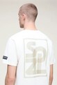 adidas Originals t-shirt bawełniany Grphc Spzl Tee beżowy KA3901