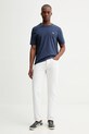 Abercrombie & Fitch t-shirt bawełniany KI123.5255.200 niebieski AW25