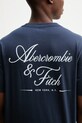 Abercrombie & Fitch t-shirt bawełniany KI123.5255.200 niebieski