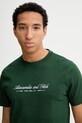 Abercrombie & Fitch t-shirt bawełniany zielony KI123.5255.340