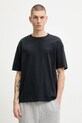 Hollister Co. t-shirt bawełniany bawełna czarny KI323.5400.900