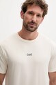 Gant t-shirt bawełniany beżowy 2003362