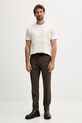 Gant t-shirt bawełniany 2003368 beżowy AW25