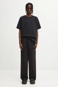 Maison Kitsuné t-shirt bawełniany Crossword Comfort PM00112KJ7025