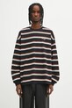 Carhartt WIP longsleeve bawełniany L/S Holm wzorzyste czarny I035303.37DXX