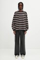 Carhartt WIP longsleeve bawełniany L/S Holm I035303.37DXX czarny
