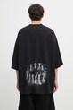 Odzież 032C t-shirt bawełniany 'Hansel And Gretel' F25.URC.0152.050 czarny