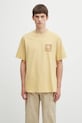 Oblečení Bavlněné tričko Gramicci Hemp G5FU.T081 žlutá