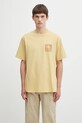 Odzież Gramicci t-shirt bawełniany Hemp G5FU.T081 żółty