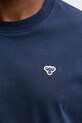 Hummel t-shirt bawełniany 230780 niebieski