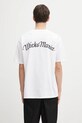 Odzież Wacko Maria t-shirt bawełniany 25FW.WMT.WT08 biały