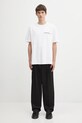 Wacko Maria t-shirt bawełniany 25FW.WMT.WT08 biały