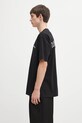 Памучна тениска Wacko Maria 25FW.WMT.WT08 черен AW25