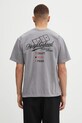 NEIGHBORHOOD t-shirt bawełniany NH. TEE SS-8 nadruk szary 252PCNH.ST08