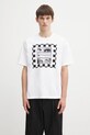 NEIGHBORHOOD t-shirt bawełniany NH . TEE SS-7 nadruk biały 252PCNH.ST07