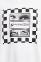NEIGHBORHOOD t-shirt bawełniany NH . TEE SS-7 biały 252PCNH.ST07