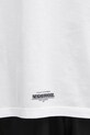NEIGHBORHOOD t-shirt bawełniany NH . TEE SS-7 252PCNH.ST07 biały