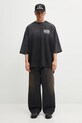 Willy Chavarria t-shirt bawełniany Fashion Services Buffalo WCJSY0110.001 czarny