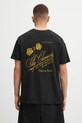 Willy Chavarria t-shirt bawełniany Willy Label Easy nadruk czarny WCJSY0147.001