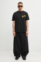 Willy Chavarria t-shirt bawełniany Willy Label Easy WCJSY0147.001 czarny