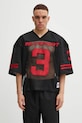 Willy Chavarria tricou Willy Football Jersey altele negru WCJSY0149.001