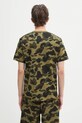 Oblečení Bavlněné tričko A Bathing Ape Camo College 001CSL301010M zelená
