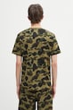 Oblečení Bavlněné tričko A Bathing Ape Camo College 001CSL301010M zelená