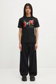 A Bathing Ape t-shirt bawełniany 001TEL301022M czarny