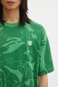 AAPE t-shirt bawełniany Now zielony AAPTEM1602XXO