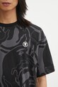 AAPE t-shirt bawełniany Now czarny AAPTEM1602XXO