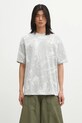 AAPE t-shirt bawełniany Now bawełna szary AAPTEM1602XAO