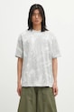 AAPE t-shirt bawełniany Now bawełna szary AAPTEM1602XAO