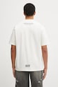 Odzież AAPE t-shirt bawełniany Now AAPTEM1606XXO beżowy