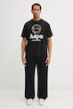 AAPE t-shirt bawełniany Basic AAPTEM1640XXO czarny