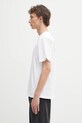 AAPE t-shirt bawełniany Basic AAPTEM1647XXO biały AW25