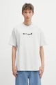 Odzież AAPE t-shirt bawełniany Theme Main AAPTEM1755XAP szary