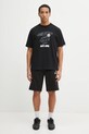 AAPE t-shirt bawełniany Theme Main AAPTEM1753XXP czarny