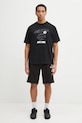AAPE t-shirt bawełniany Theme Main AAPTEM1753XXP czarny