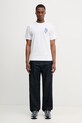 AAPE t-shirt in cotone Basic AAPTEM1732XXP bianco