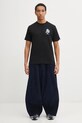 AAPE t-shirt bawełniany Basic AAPTEM1732XXP czarny