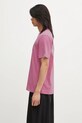 Bavlnené tričko AAPE Basic AAPTEM1732XAP ružová AW25