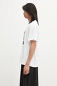 AAPE t-shirt bawełniany Basic AAPTEM1731XXP biały AW25