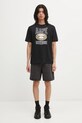 AAPE t-shirt bawełniany Basic AAPTEM1731XXP czarny