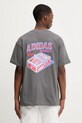 adidas Originals t-shirt bawełniany Sardines nadruk szary KY2922