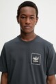 adidas Originals t-shirt bawełniany Adi Starter szary KY2926